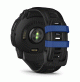 Instinct 3 – 50 mm, AMOLED - Black with Black/Bolt Blue Band - 010-03020-03 - Garmin 